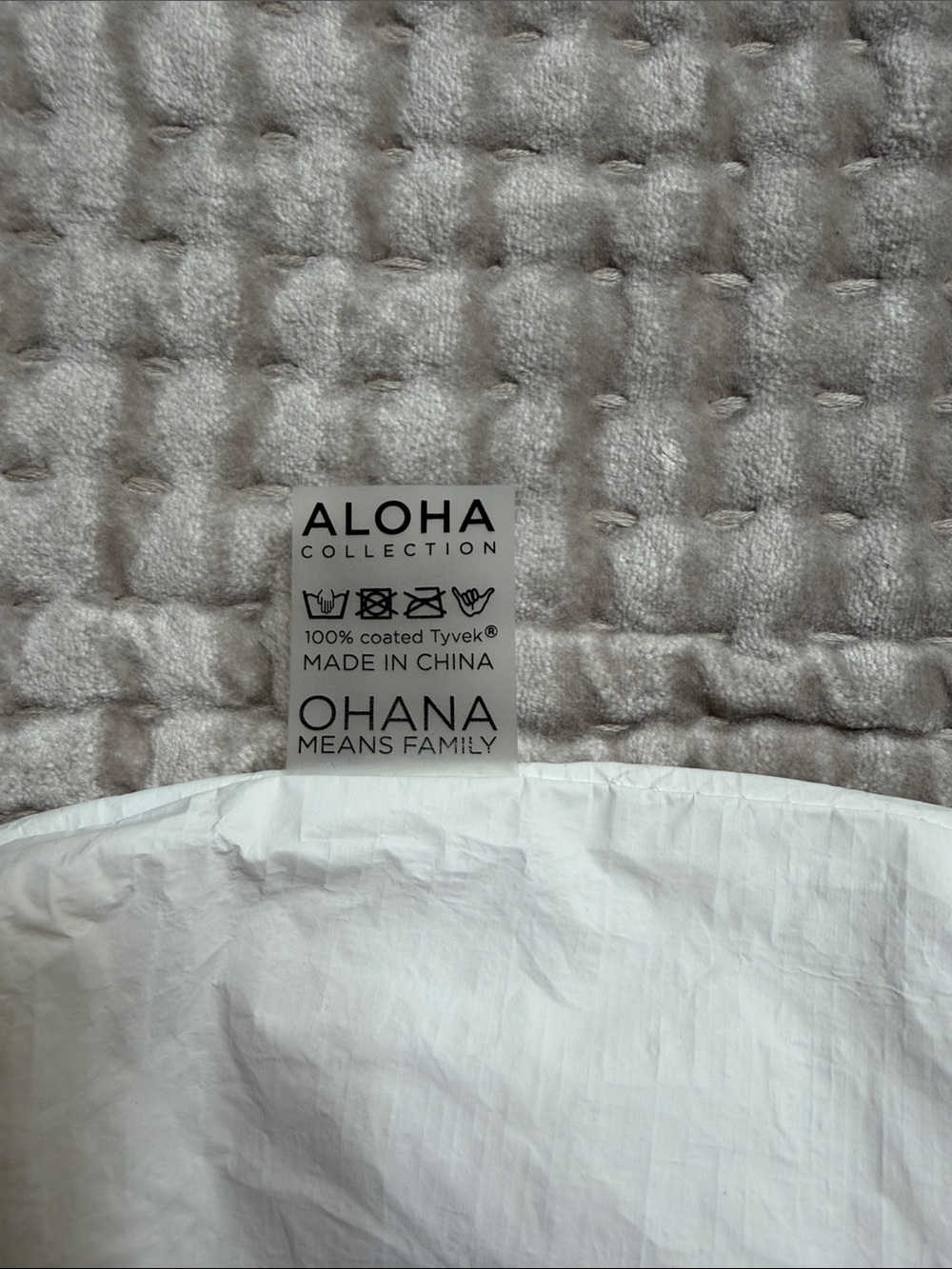 Aloha Small Pouch Linen Stripes - Picture 5 of 8